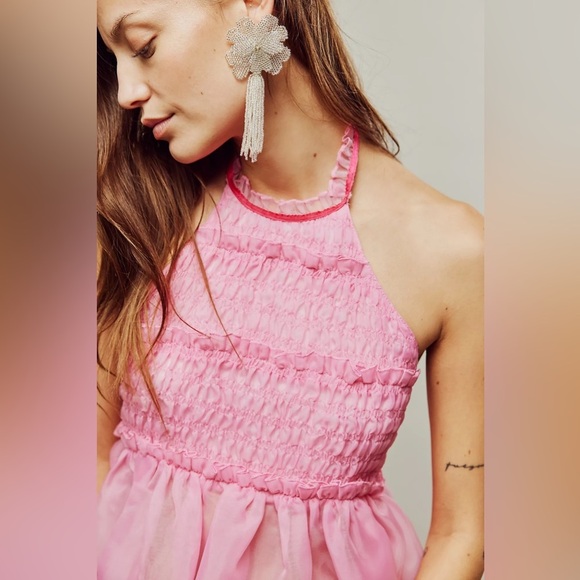 Free People Cupcake Cutie Halter Top - Picture 2 of 9